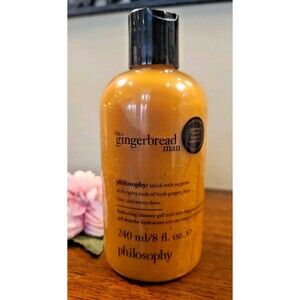 Philosophy Hydrating Shower Gel 8 fl oz Brand New Sealed (The Gingerbread Man)